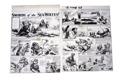 Lot 220 - Original artwork for Karl the Viking by Don Lawrence