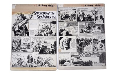 Lot 221 - Original artwork for Karl the Viking by Don Lawrence