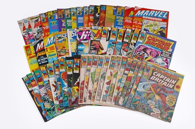 Lot 485 - British Marvel Comics