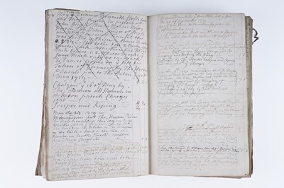 Lot 190 - A late 17th Century vellum bound accounts book