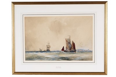 Lot 394 - Frank Henry Mason - "Off The Port" | watercolour