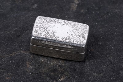 Lot 12 - A George III/IV silver vinaigrette by Thomas Edwards, London 1820