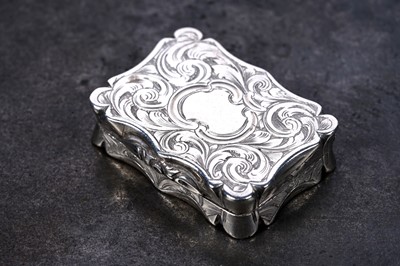 Lot 70 - A Victorian silver vinaigrette