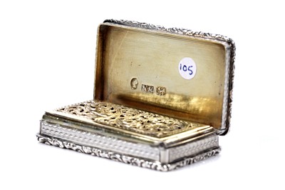 Lot 13 - An early Victorian silver castletop vinaigrette by Nathaniel Mills, Birmingham 1841