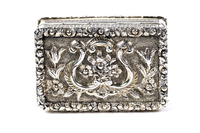 Lot 85 - A George IV silvergilt vinaigrette by Lesdam and Vale, Birmingham 1826