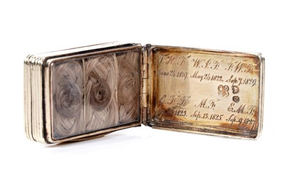 Lot 28 - A rare William IV silvergilt locket vinaigrette by C. Reily and G. Storer, London 1833