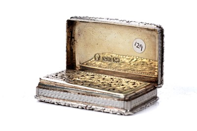 Lot 29 - A rare Victorian silver castletop vinaigrette by Nathaniel Mills, Birmingham 1844