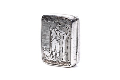Lot 80 - A George III silver vinaigrette by Matthew Linwood, Birmingham 1810