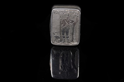 Lot 80 - A George III silver vinaigrette by Matthew Linwood, Birmingham 1810