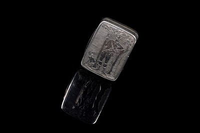 Lot 80 - A George III silver vinaigrette by Matthew Linwood, Birmingham 1810