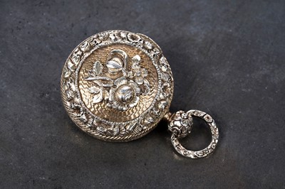 Lot 308 - A George III silvergilt novelty vinaigrette, London 1819