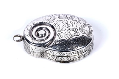 Lot 45 - A George III silver vinaigrette by Matthew Linwood, Birmingham 1806