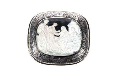 Lot 84 - A William IV silvergilt vinaigrette probably by John Nichols, London 1834