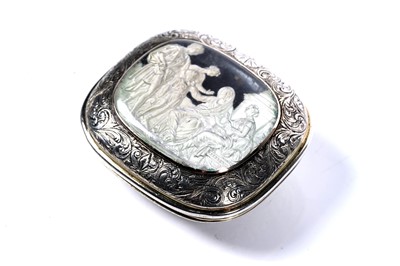 Lot 84 - A William IV silvergilt vinaigrette probably by John Nichols, London 1834