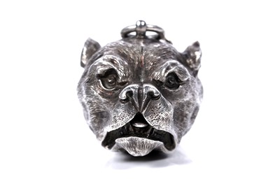 Lot 52 - A rare Victorian novelty silver vinaigrette by Sampson Mordan, London 1875