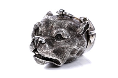 Lot 52 - A rare Victorian novelty silver vinaigrette by Sampson Mordan, London 1875