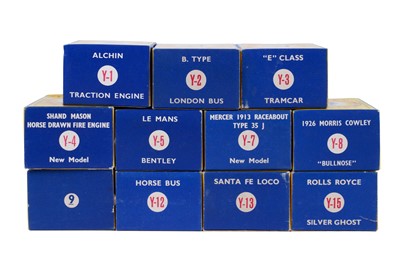 Lot 569 - Eleven Lesney ‘Models of Yesterday’ diecast vehicles