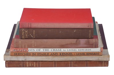 Lot 157 - Seven books illustrated by Lionel Edwards
