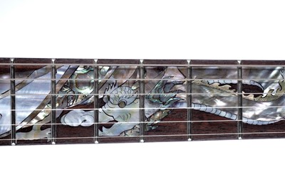 Lot 124 - A custom Antonio Tsai style dragon guitar