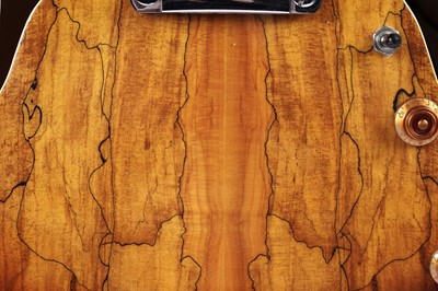 Lot 136 - A Quincy 335 style guitar