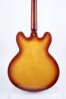 Lot 136 - A Quincy 335 style guitar
