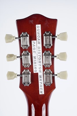 Lot 136 - A Quincy 335 style guitar