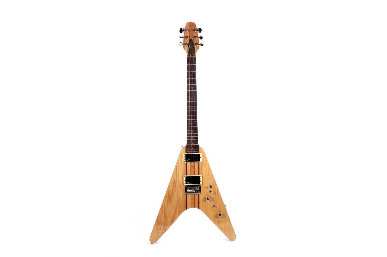 Lot 148 - A Flying V style guitar