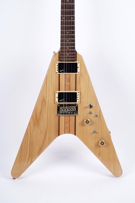 Lot 148 - A Flying V style guitar