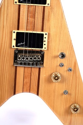Lot 148 - A Flying V style guitar