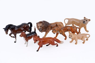 Lot 231 - A collection of Beswick animals