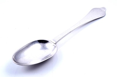 Lot 365 - A rare Queen Anne Scottish provincial silver tablespoon