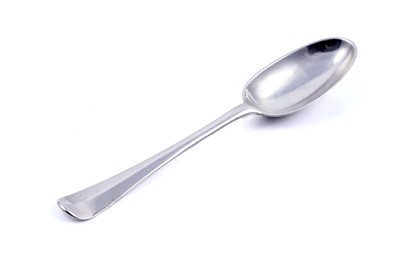 Lot 387 - A Scottish provincial silver tablespoon