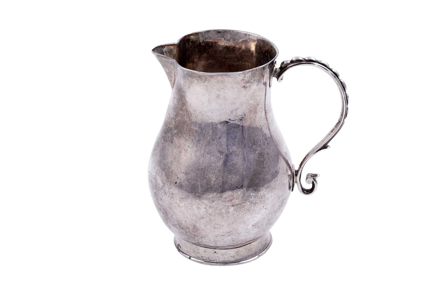 Lot 388 - An extremely rare Scottish provincial silver cream jug, William Byres, Banff