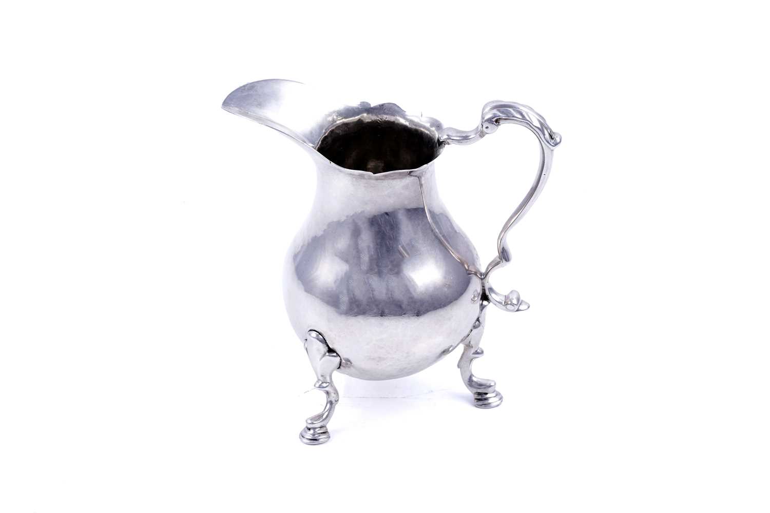 Lot 411 - A rare 18th Century West Indian Colonial cream jug