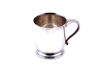 Lot 413 - An Australian silver mug
