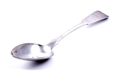Lot 417 - A Scottish provincial silver tablespoon
