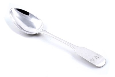 Lot 420 - A Scottish provincial silver tablespoon