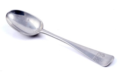 Lot 435 - A Scottish provincial silver tablespoon