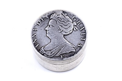 Lot 438 - A Scottish provincial silver counter box