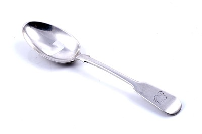 Lot 440 - A Scottish provincial silver teaspoon
