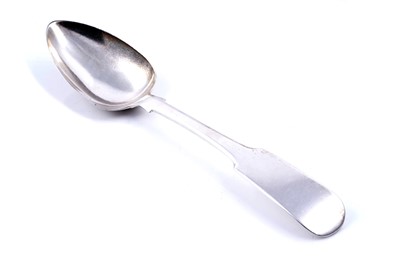 Lot 454 - A Scottish provincial silver tablespoon