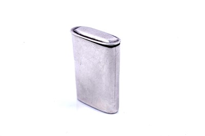 Lot 457 - A small Scottish provincial silver case