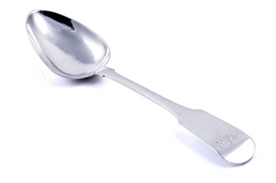 Lot 465 - A Scottish provincial silver tablespoon