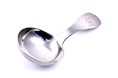 Lot 491 - A Scottish provincial silver caddy spoon