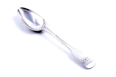 Lot 499 - A Scottish provincial silver teaspoon