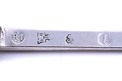 Lot 502 - A rare William & Mary Scottish silver Trefid spoon