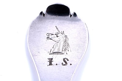 Lot 502 - A rare William & Mary Scottish silver Trefid spoon