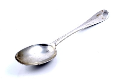 Lot 513 - A Scottish provincial silver tablespoon