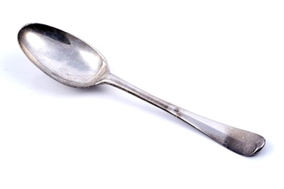 Lot 530 - A Scottish provincial silver tablespoon