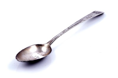Lot 533 - A rare George III Irish provincial silver dessert spoon